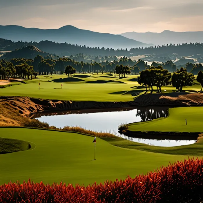 Toàn cảnh sân golf The Dalat at 1200