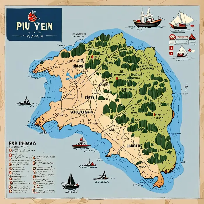 Bản đồ du lịch Phú Yên