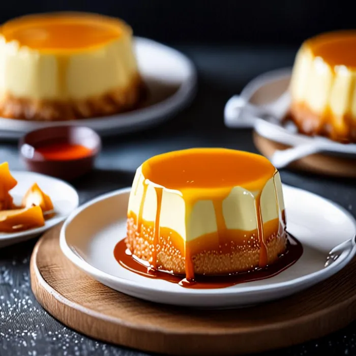 Bánh flan caramel