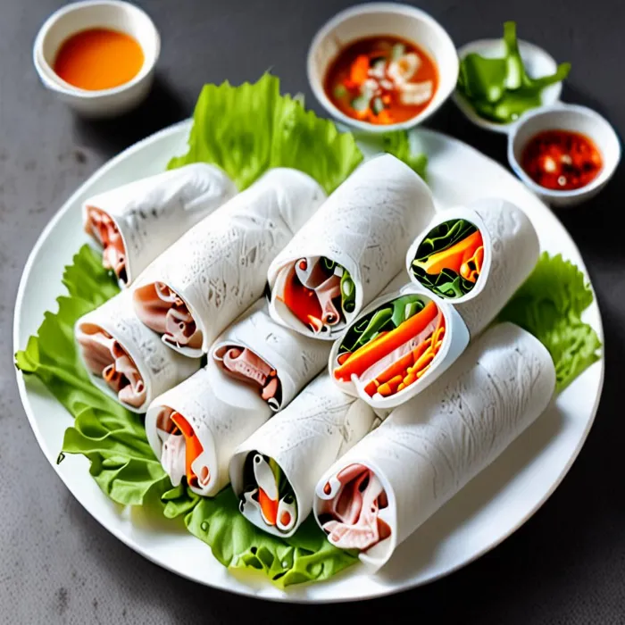 Bánh Tráng Cuốn Thịt Heo