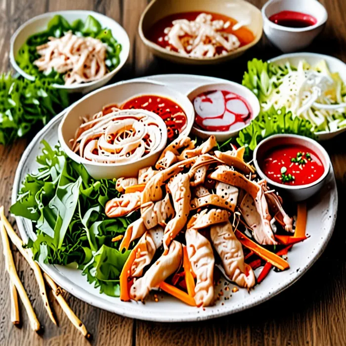 Bì đỏ chấm mắm tôm