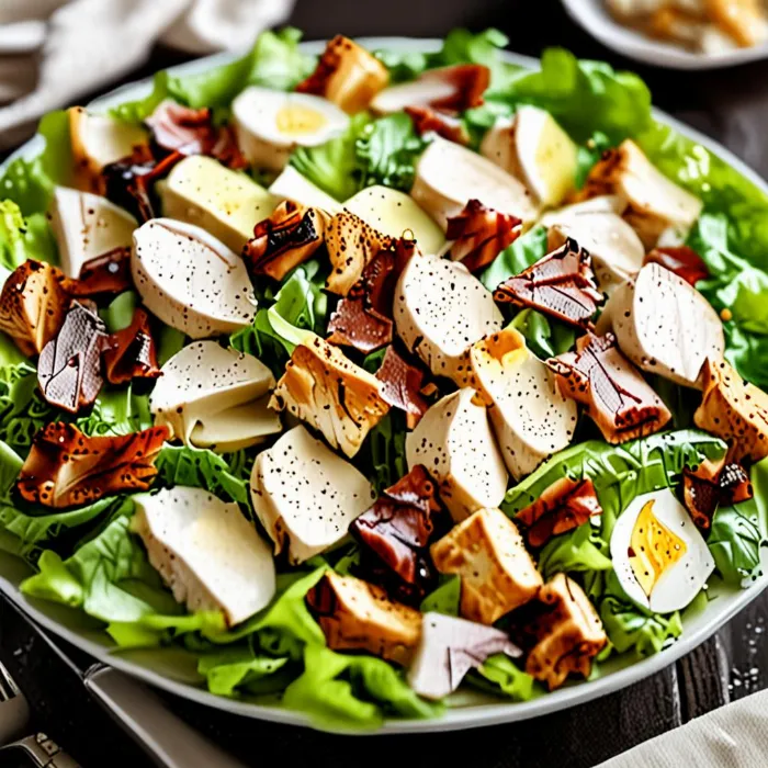 Caesar Salad với Gà Nướng