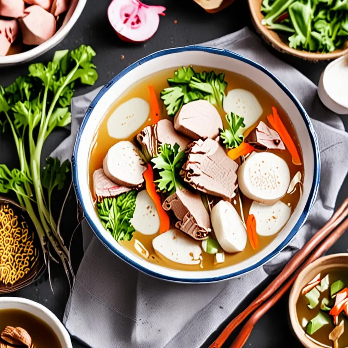 Canh củ cải nấu thịt