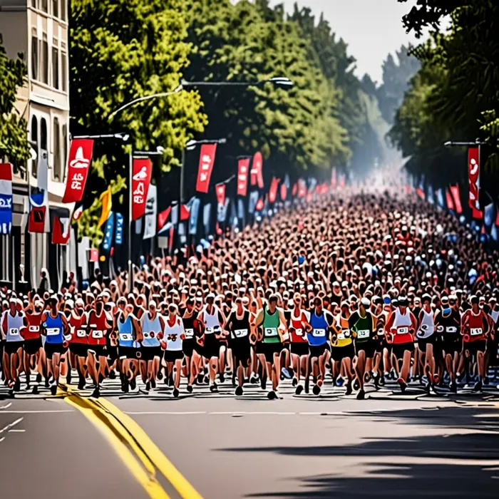 cuộc thi chạy marathon