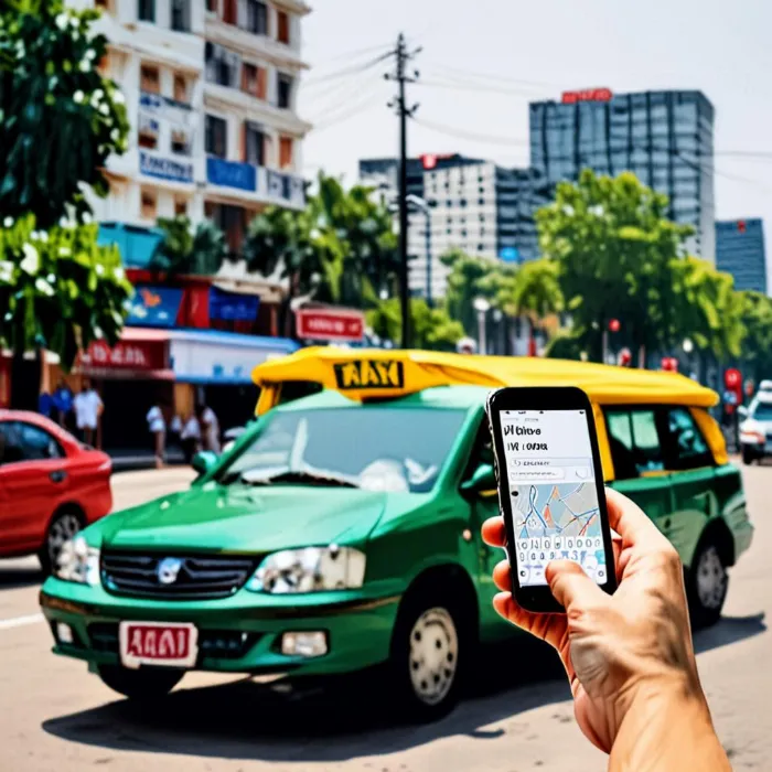 Đặt xe taxi Vĩnh Tường