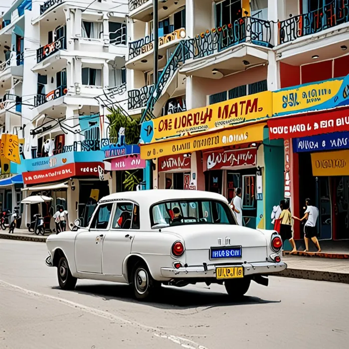 Di chuyển bằng taxi Hà Tiên