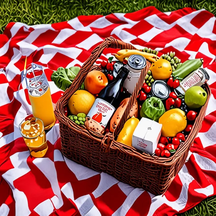 Giỏ đồ ăn picnic