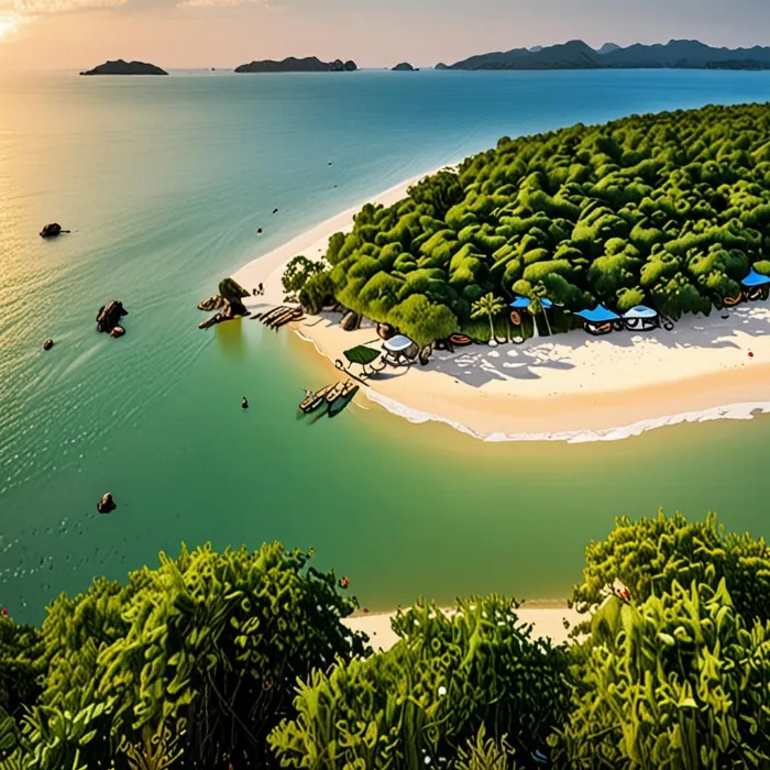 Toàn cảnh Nghi Sơn Eco Island