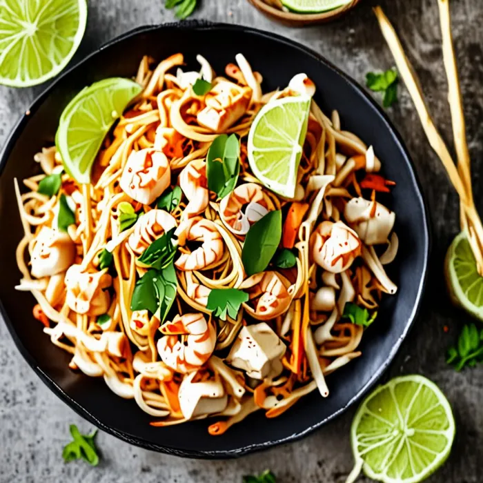 Pad Thái hải sản