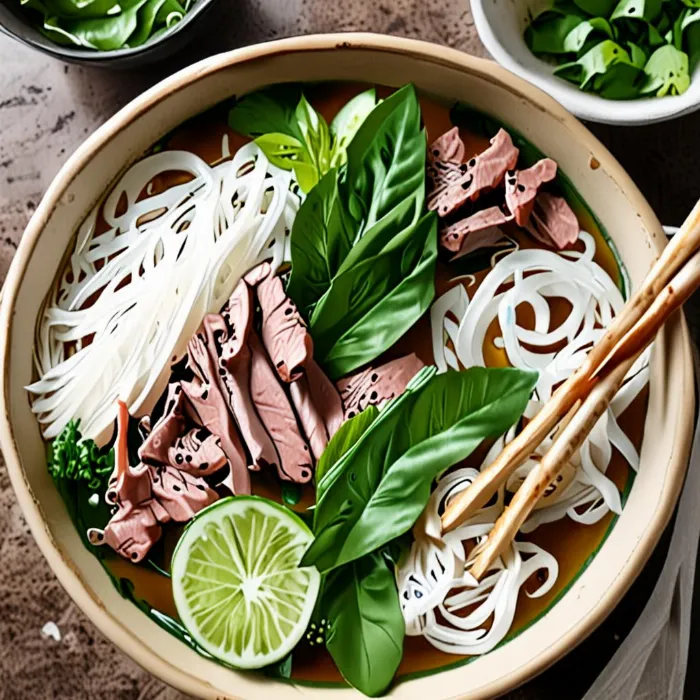 Hình ảnh phở bò Hà Nội