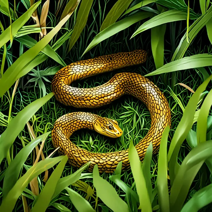 golden snake