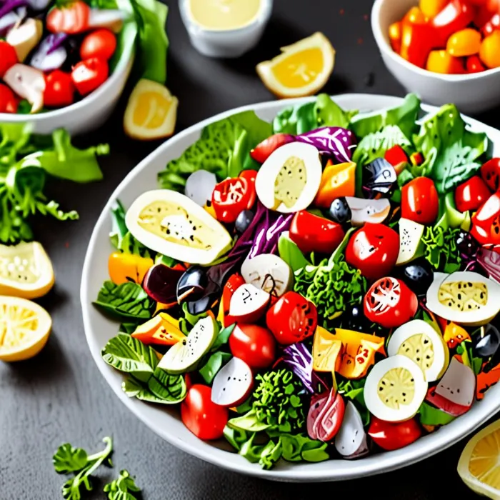 salad rau củ giảm cân