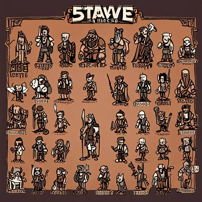 Giao diện chính Starve Arena