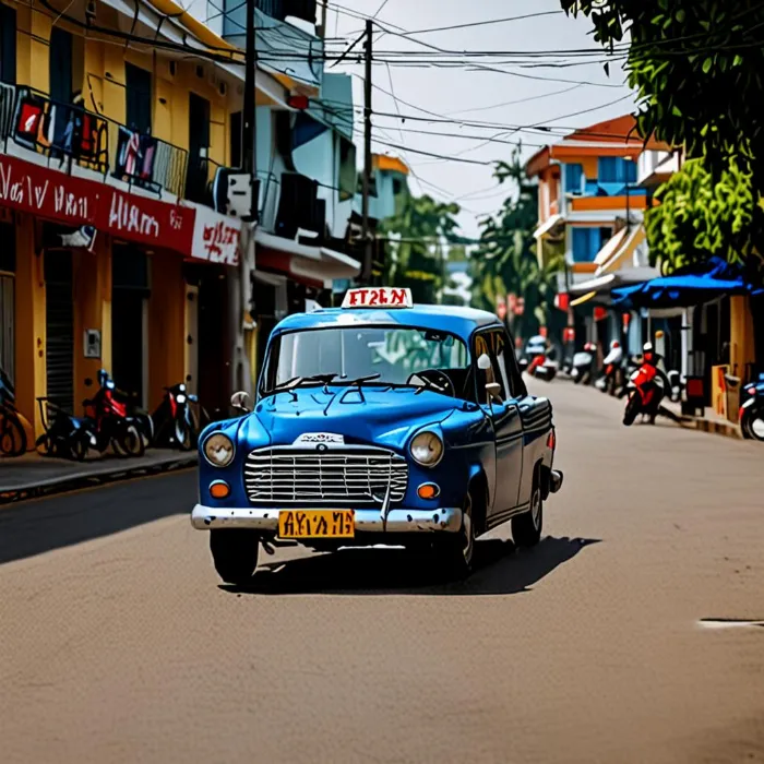 Taxi Trà Vinh hiện đại