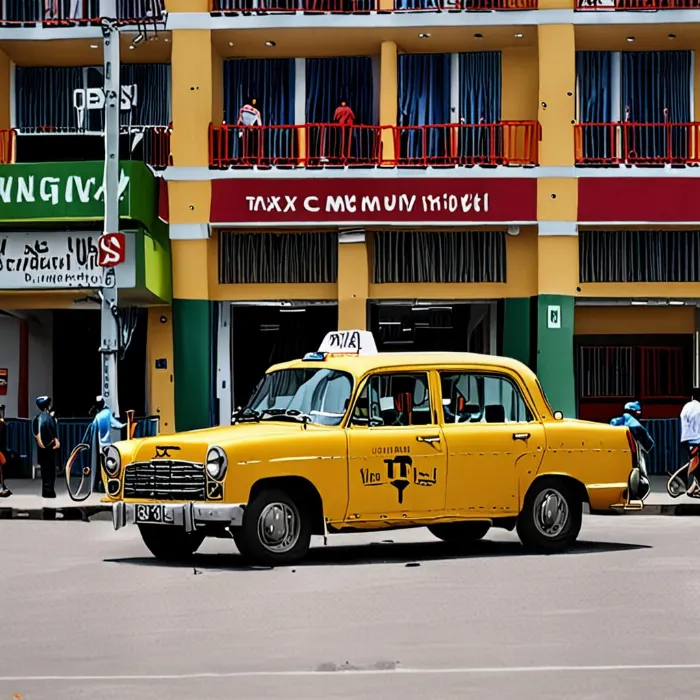 Taxi Yên Mỹ tại bến xe