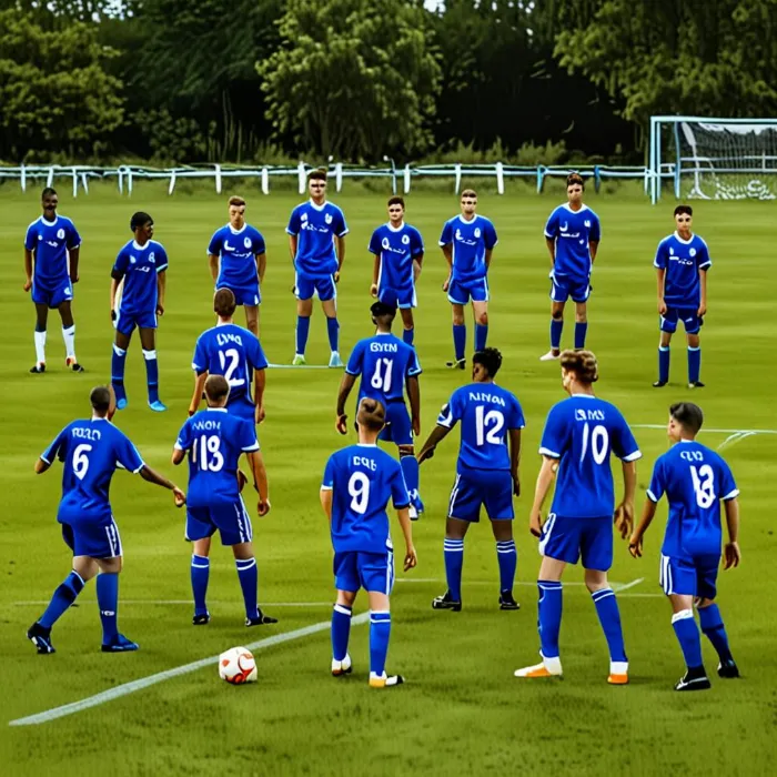 U21 Chelsea thi đấu